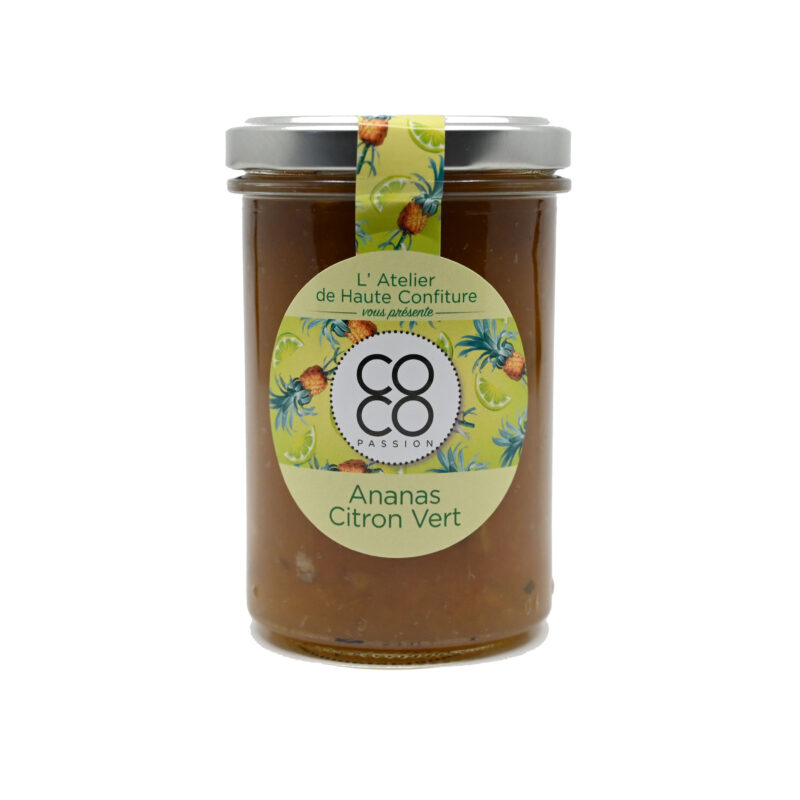 Confiture extra / Ananas Victoria et citron vert