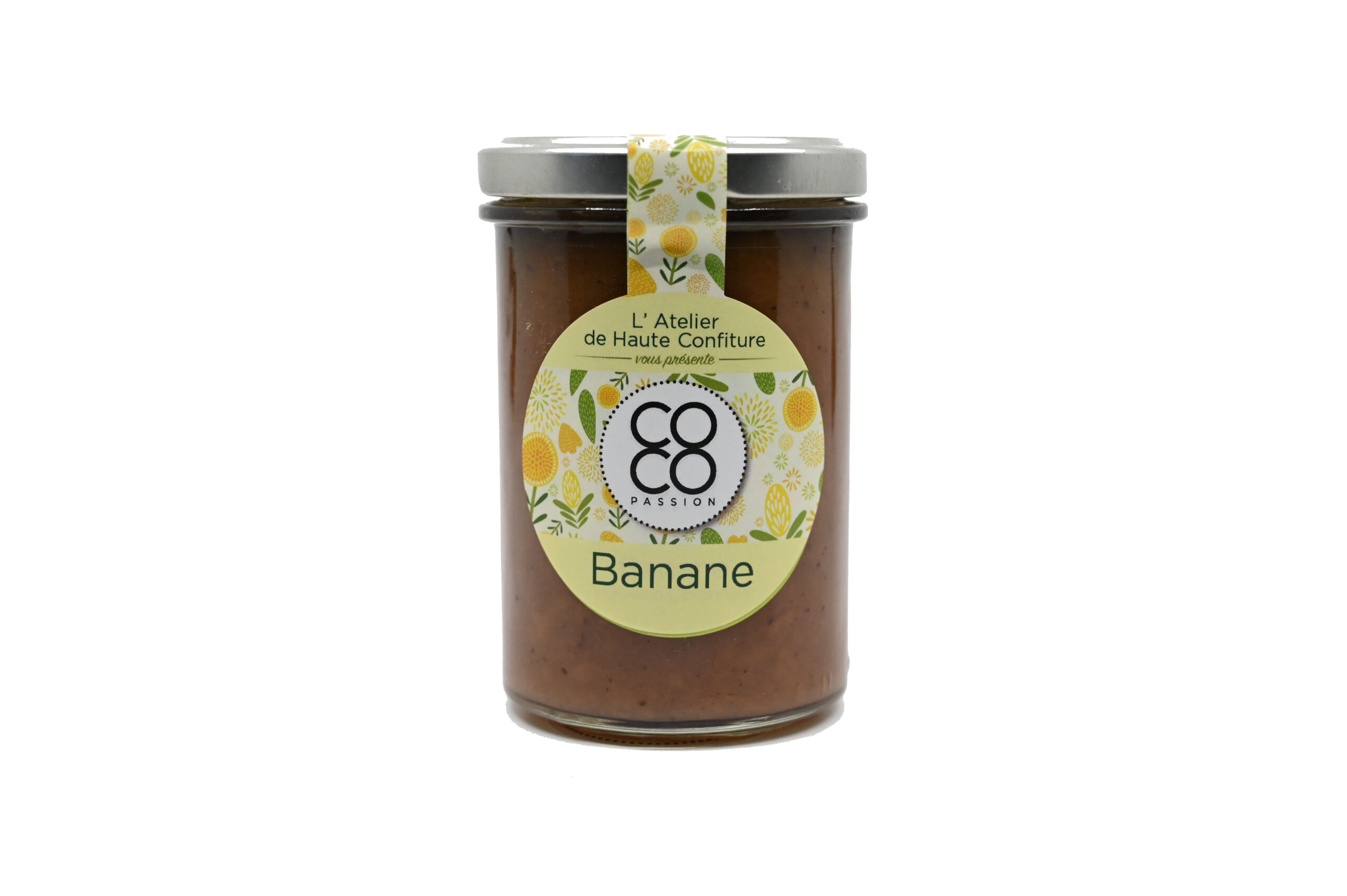 confiture extra de banane confiture artisanale de fruits exotiques coco passion l'atelier de haute confiture Île de La Réunion France