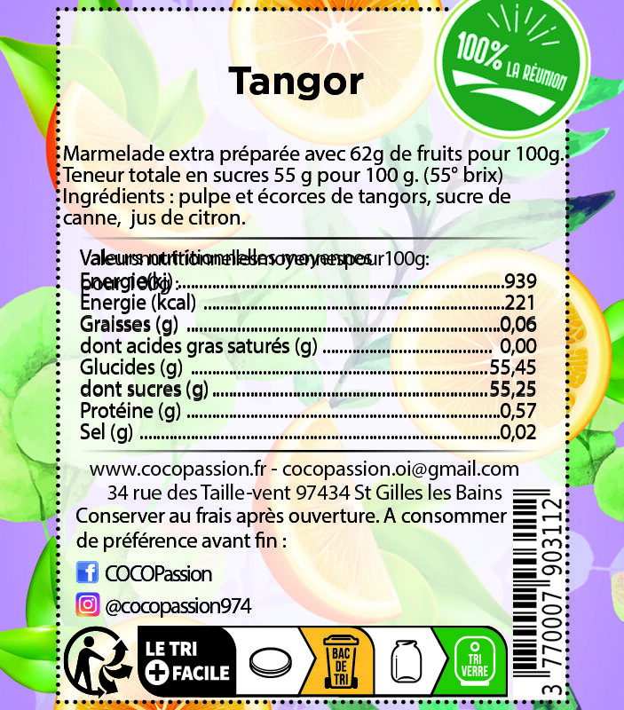 Marmelade de Tangor