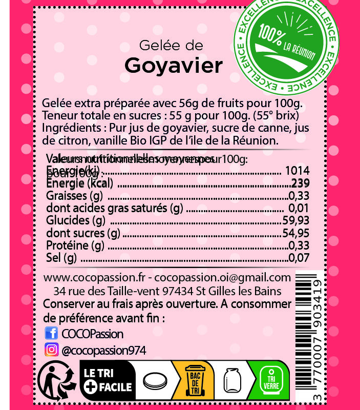 Gelée de Goyavier