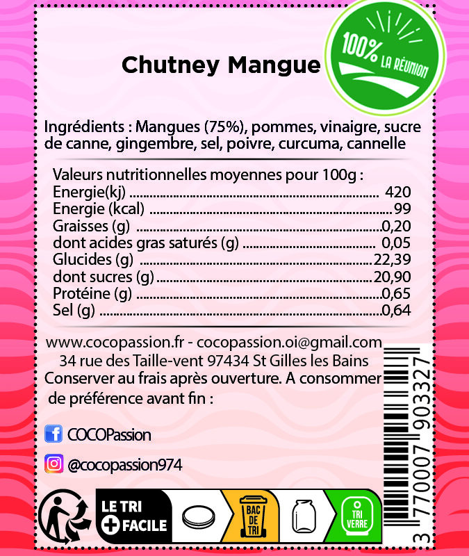 Chutney Mangue