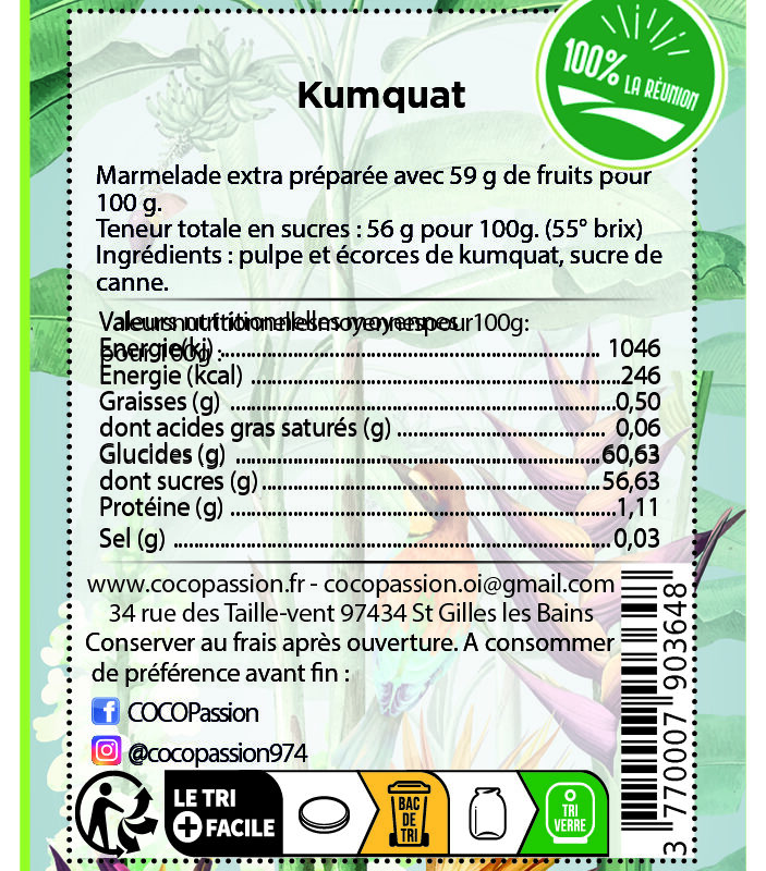 Marmelade de Kumquat