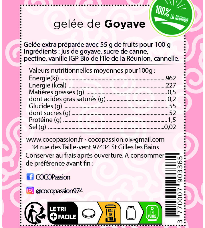 Gelée extra / Goyave
