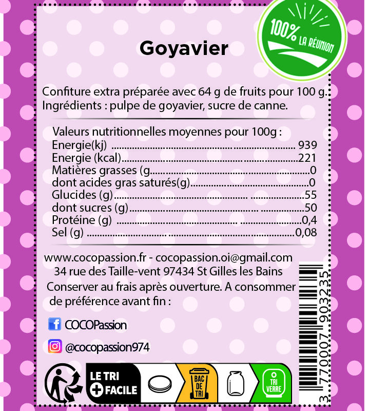Confiture extra / Goyavier