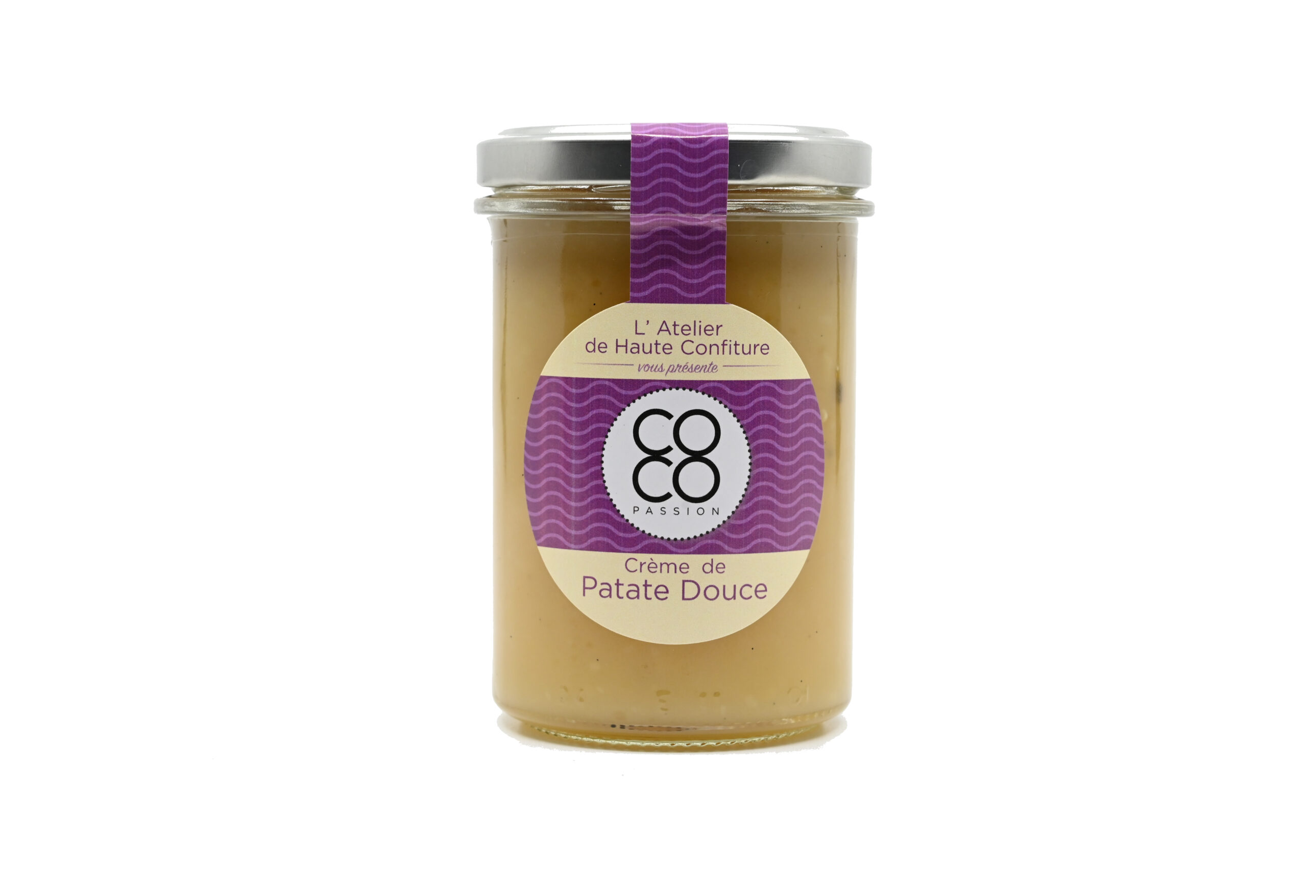crème de patate douce blanche coco passion confiture artisanale extra île de La Réunion