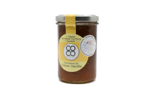 marmelade extra de citron vanille confiture artisanale de fruits exotiques coco passion l'atelier de haute confiture Île de La Réunion France