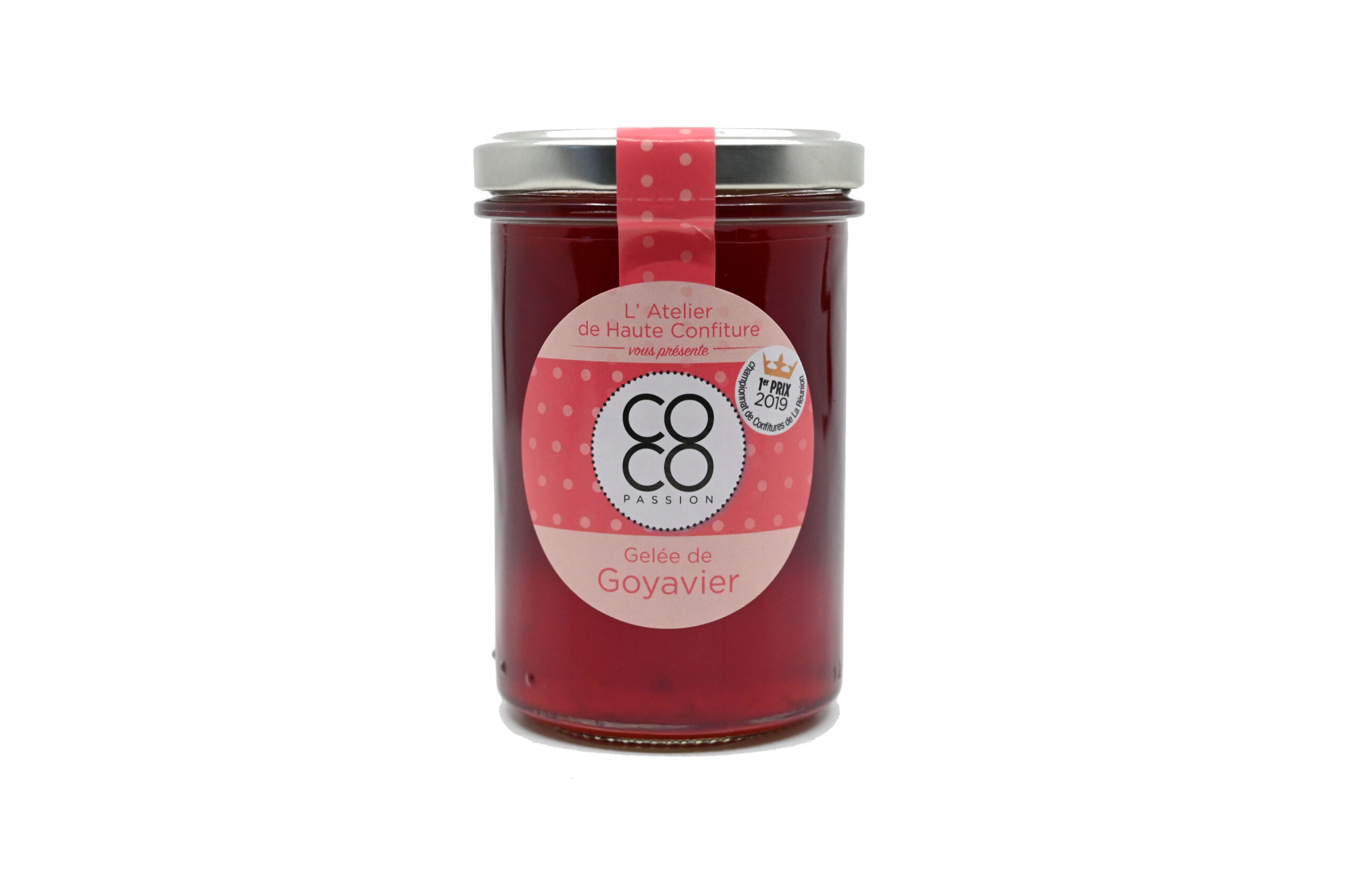 gelée extra de goyavier confiture artisanale de fruits exotiques coco passion l'atelier de haute confiture Île de La Réunion France