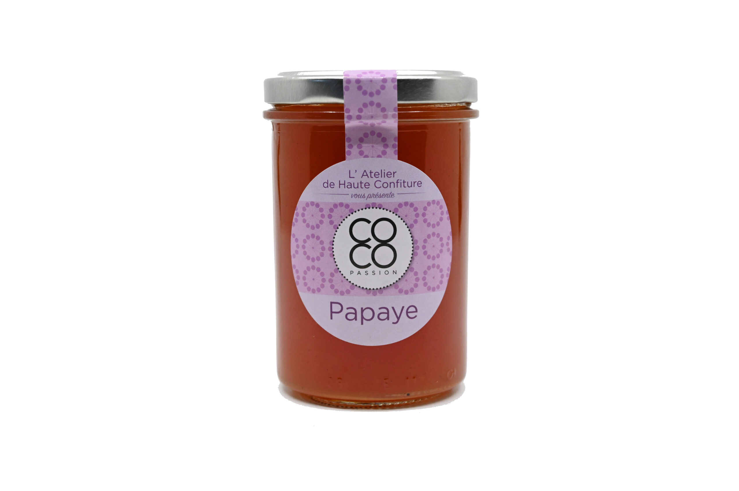 confiture extra de papaye confiture artisanale de fruits exotiques coco passion l'atelier de haute confiture Île de La Réunion France