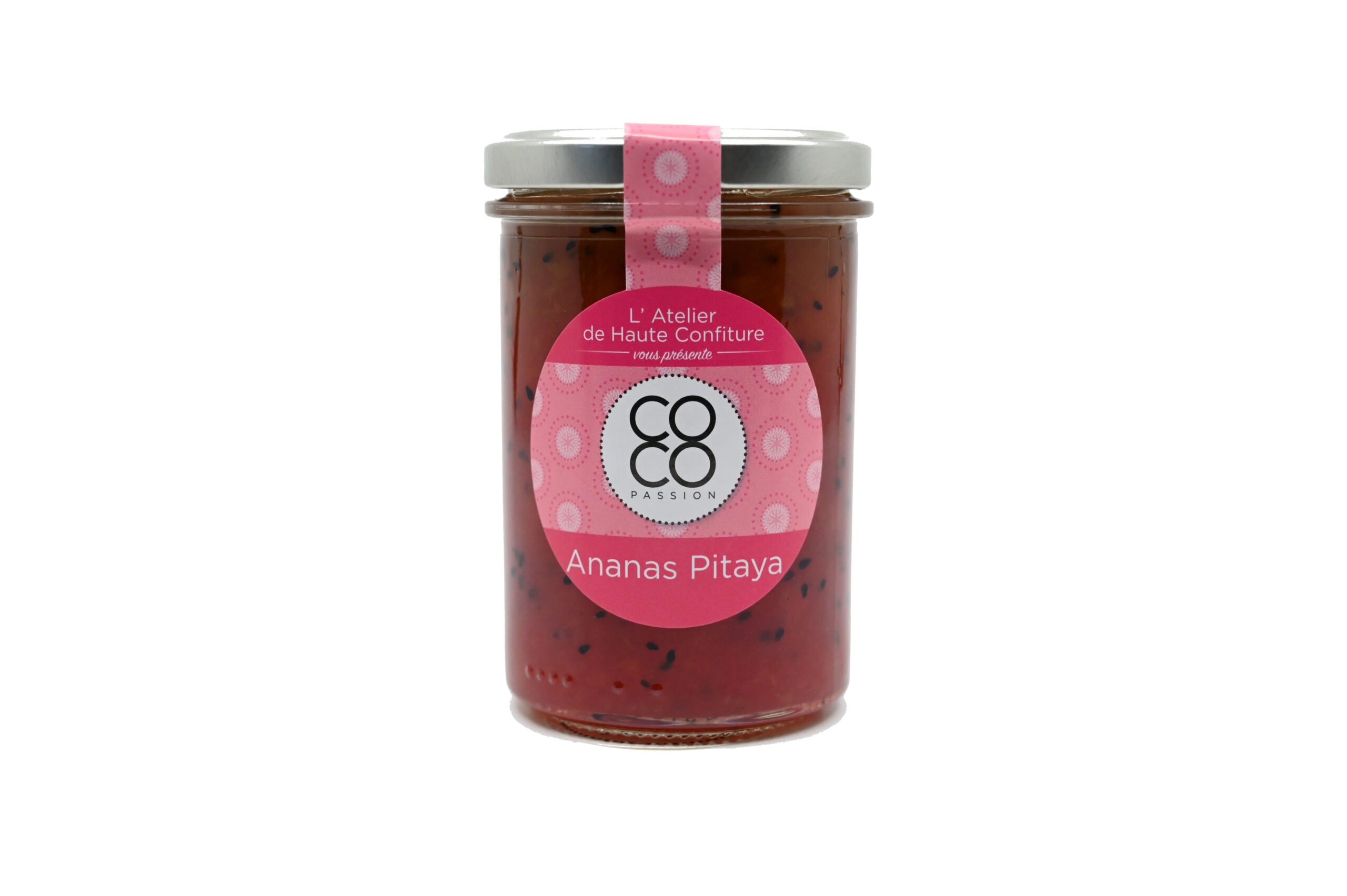 confiture extra d'ananas pitaya confiture artisanale de fruits exotiques coco passion l'atelier de haute confiture Île de La Réunion France