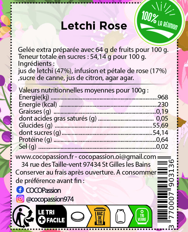 Gelée – LETCHI & ROSE