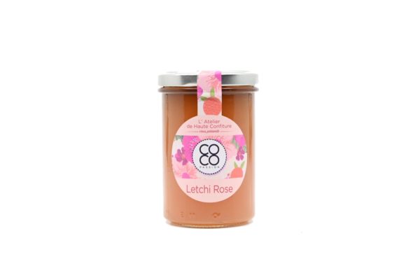 Gelée extra litchi rose coco passion ile de la reunion