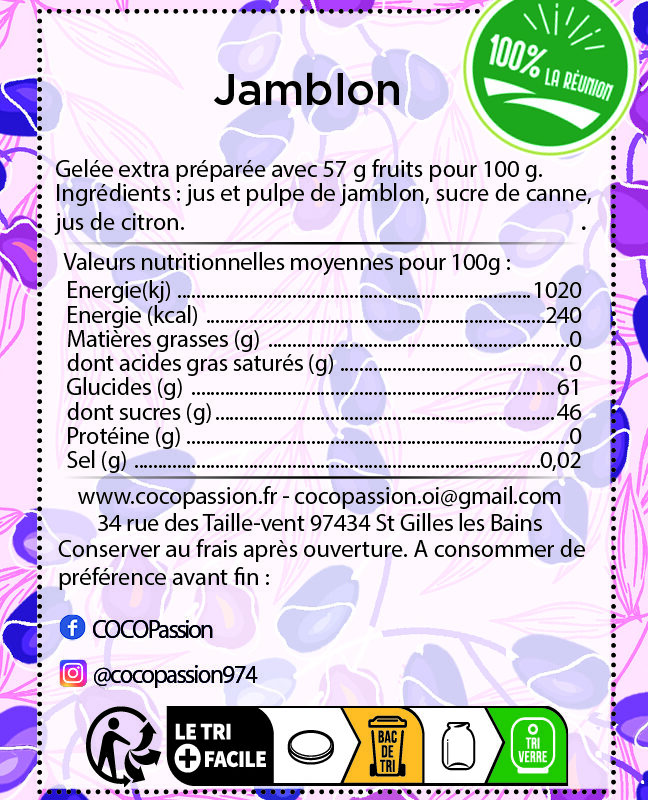 Gelée extra / Jamblon