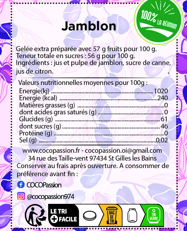 Gelée extra / Jamblon