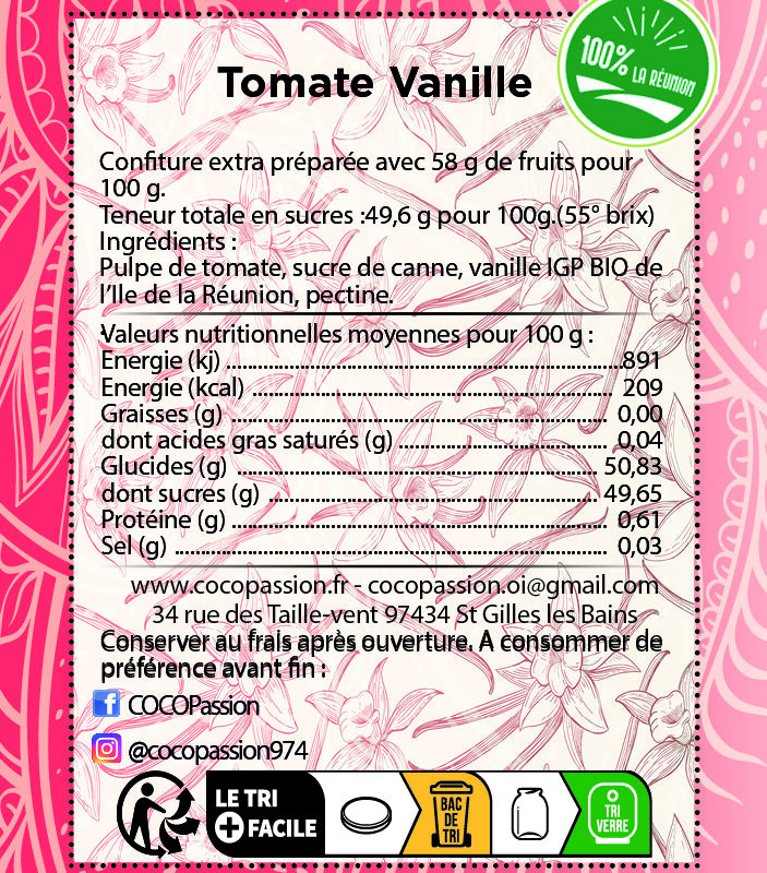 Tomate Vanille