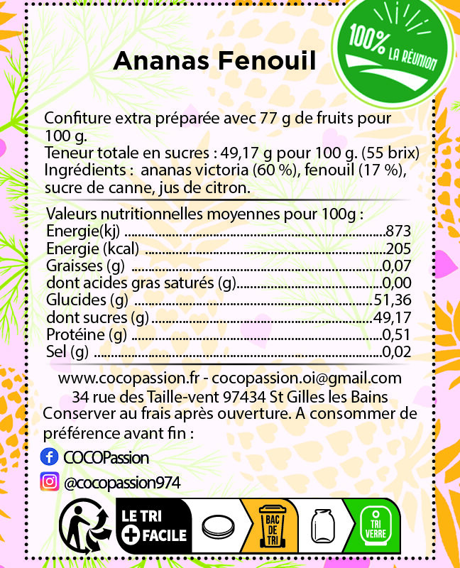 Ananas Fenouil
