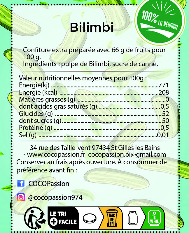 Confiture extra / Bilimbi