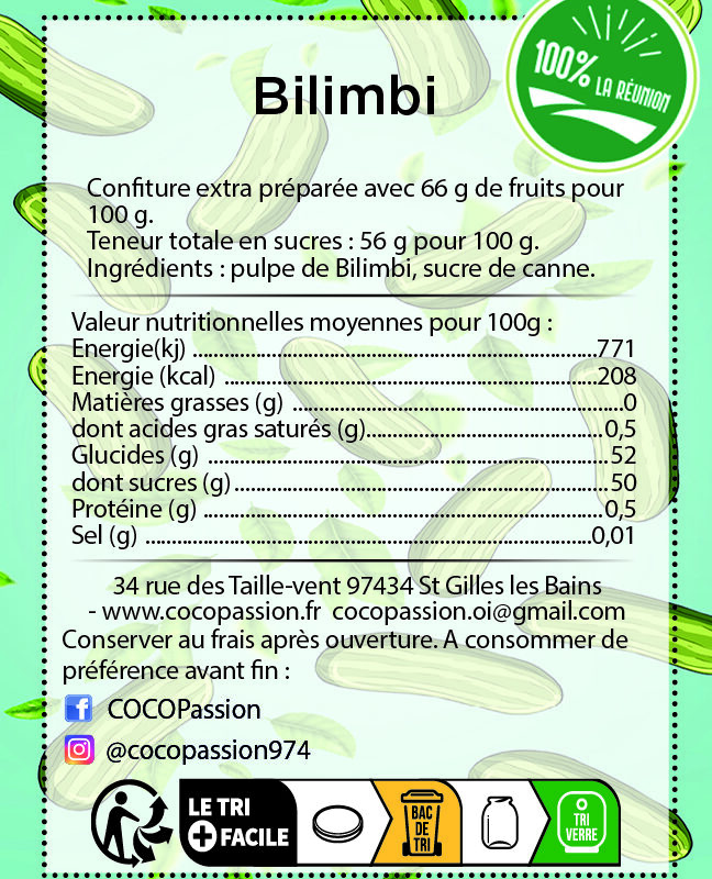 Confiture extra / Bilimbi