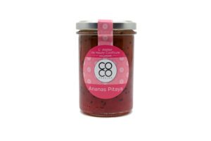 confiture extra d'ananas pitaya confiture artisanale de fruits exotiques coco passion l'atelier de haute confiture Île de La Réunion France