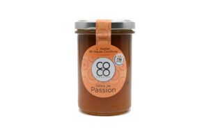 gelée extra délice de passion confiture artisanale de fruits exotiques coco passion l'atelier de haute confiture Île de La Réunion France